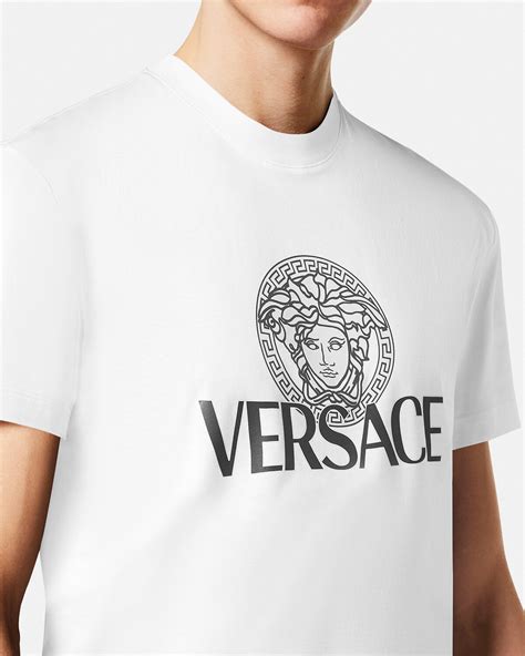 versace logo t shirt free shipping|Versace copy shirts.